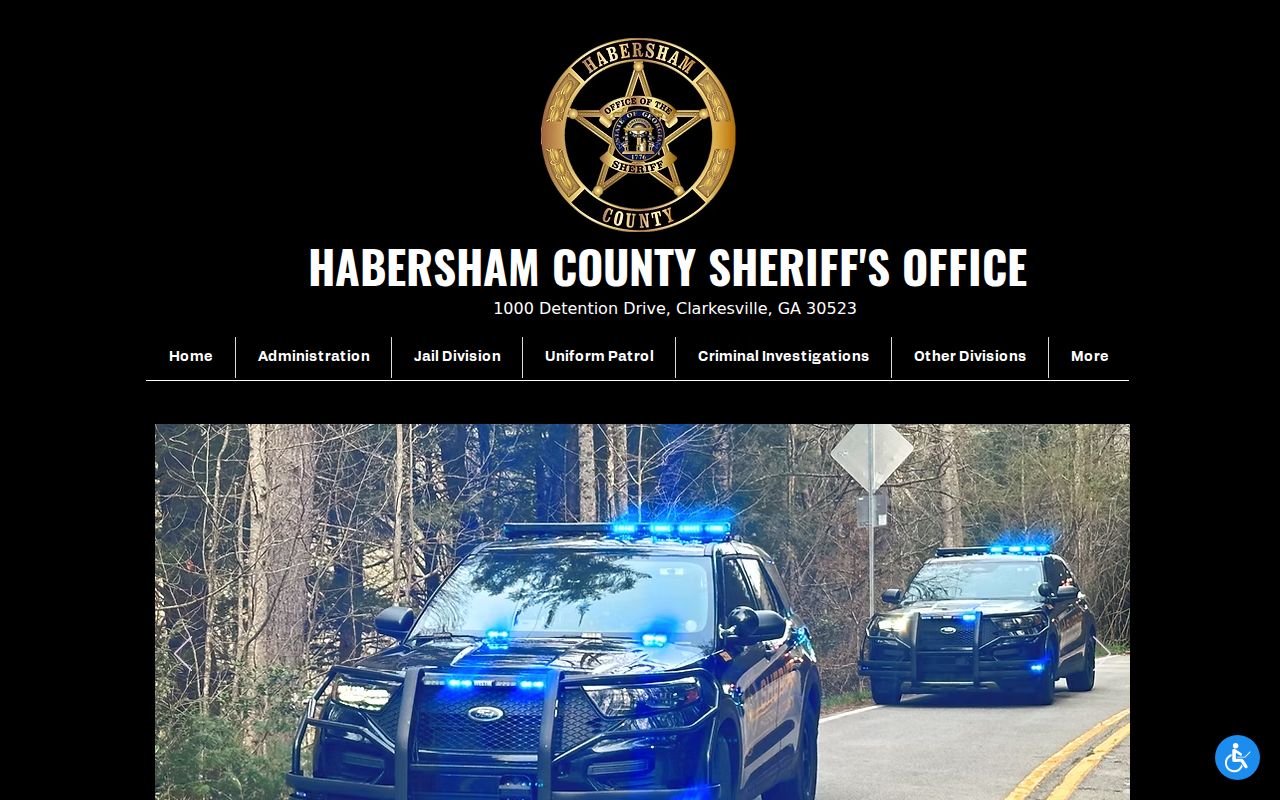 Habersham County criminal history sheriff records office